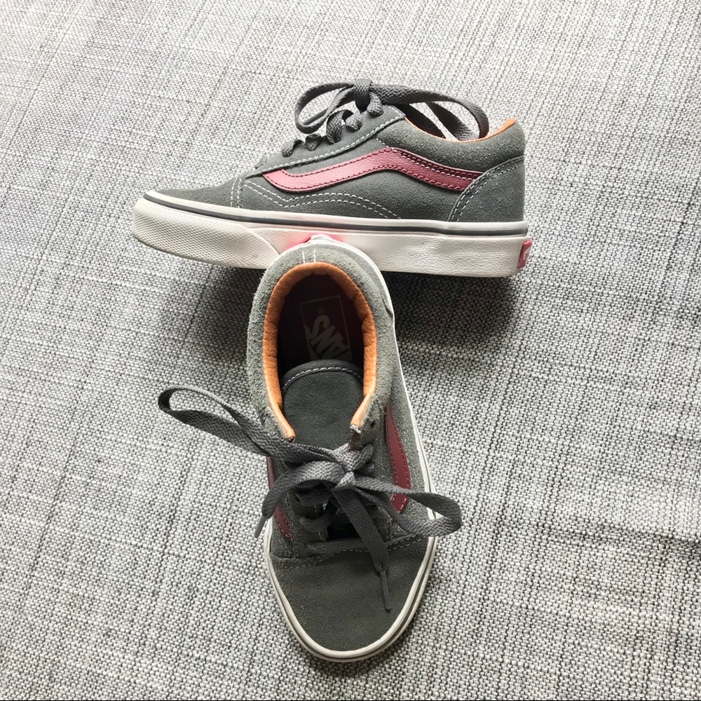 Boys Vans! (Suede Old Skool) Worn Twice!